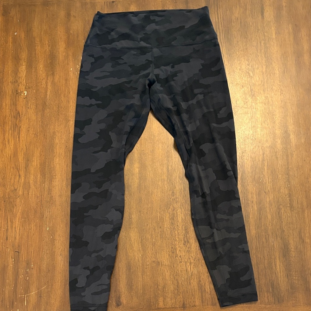 lululemon athletica Dark Camouflage Leggings